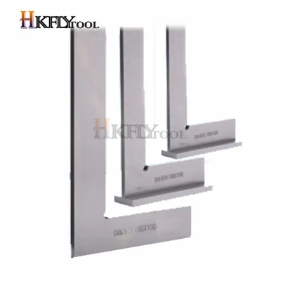 1 قطعة الصف صلابة عالية الكربون الصلب 90 درجة شقة حافة مربع مع واسعة قاعدة 90 درجة الصناعية واسعة قاعدة سكور 3 حجم #1