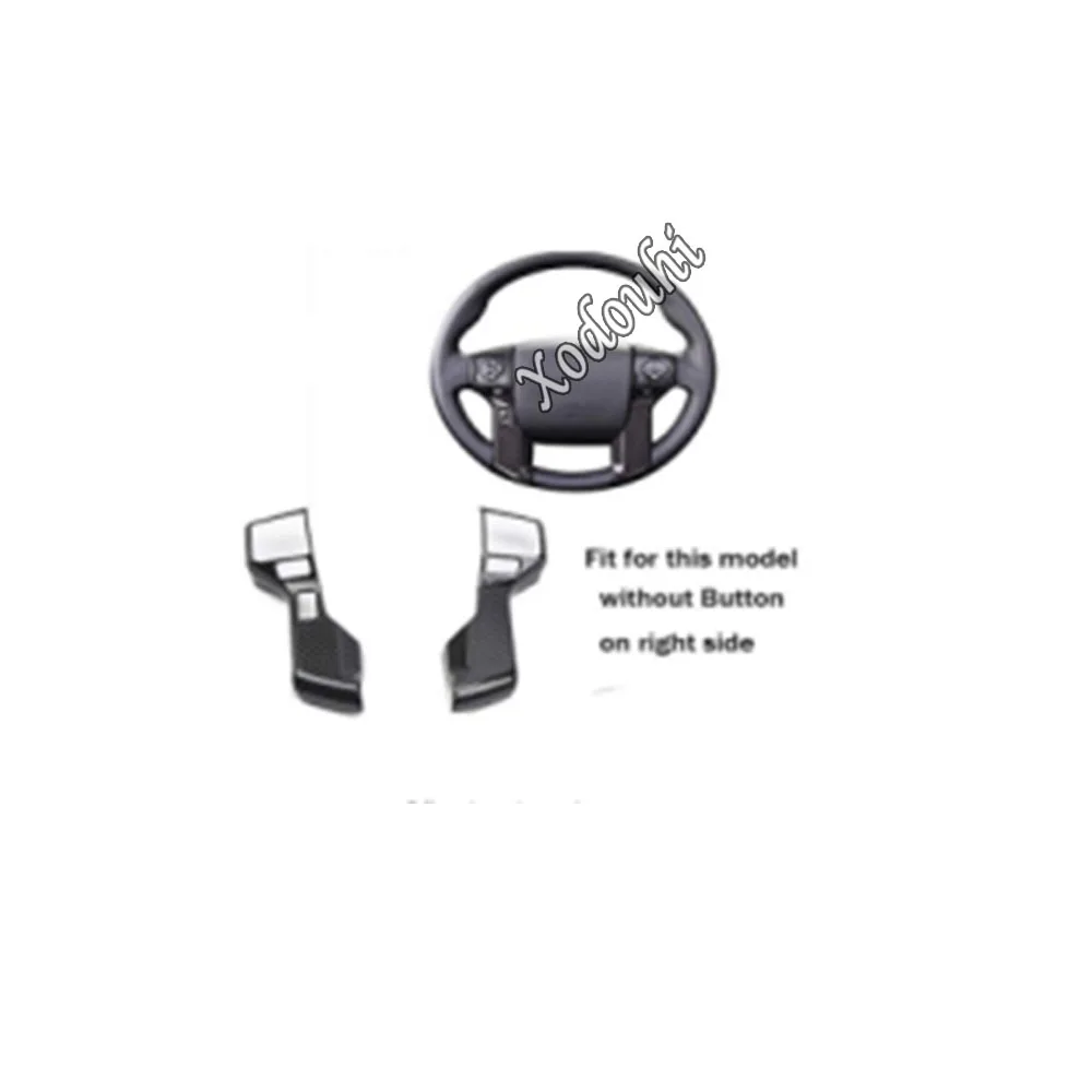 عصا غطاء ABS البلاستيك عجلة القيادة الداخلية عدة إطار الكسوة 2 قطعة لتويوتا تاكوما 2015 2016 2017 2018 2019 2020 2021 2022 2023