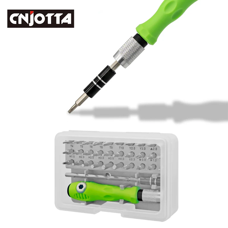 Set di cacciaviti 32 In 1 Mini Kit di punte da 30 pezzi Kit di riparazione del telefono utensili manuali di precisione
