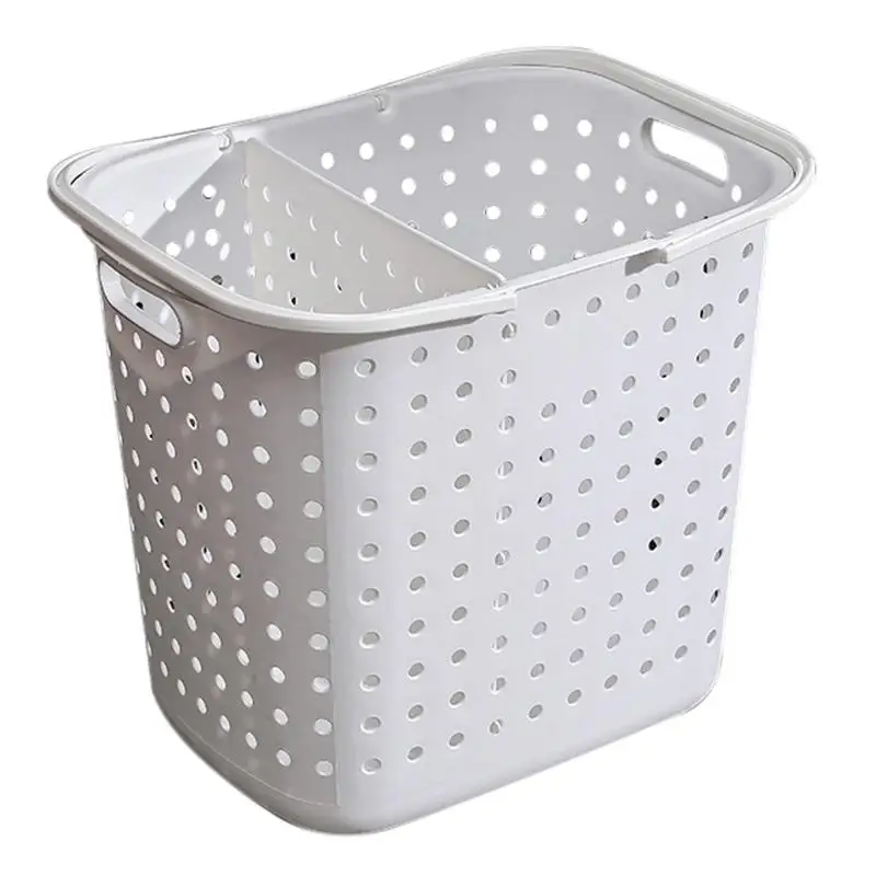 

1pc Extra Large Plastic Hamper Dirty Clothes Storage Baskets Clothing Basket Bathroom Put Toy Box Laundry Barrel