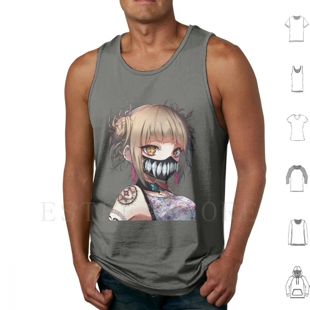 Toga-Tank Tops Vest Sleeveless Toga Anime Girls Boku No Hero Boku No Hero Academia Toga Anime Girl Ecchi Boobs Ass Manga