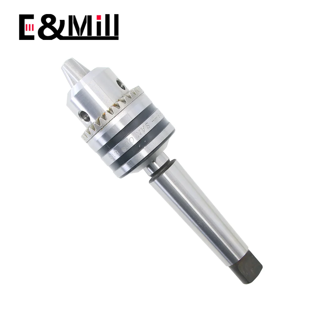 1Set MT1 MT2 MT3 MT4 B10 B12 B16 B18 0.6-6/1-10/1-13/3-16/5-20 Morse tapper shank Drill Chuck Arbor Lathe CNC drill machine Wood