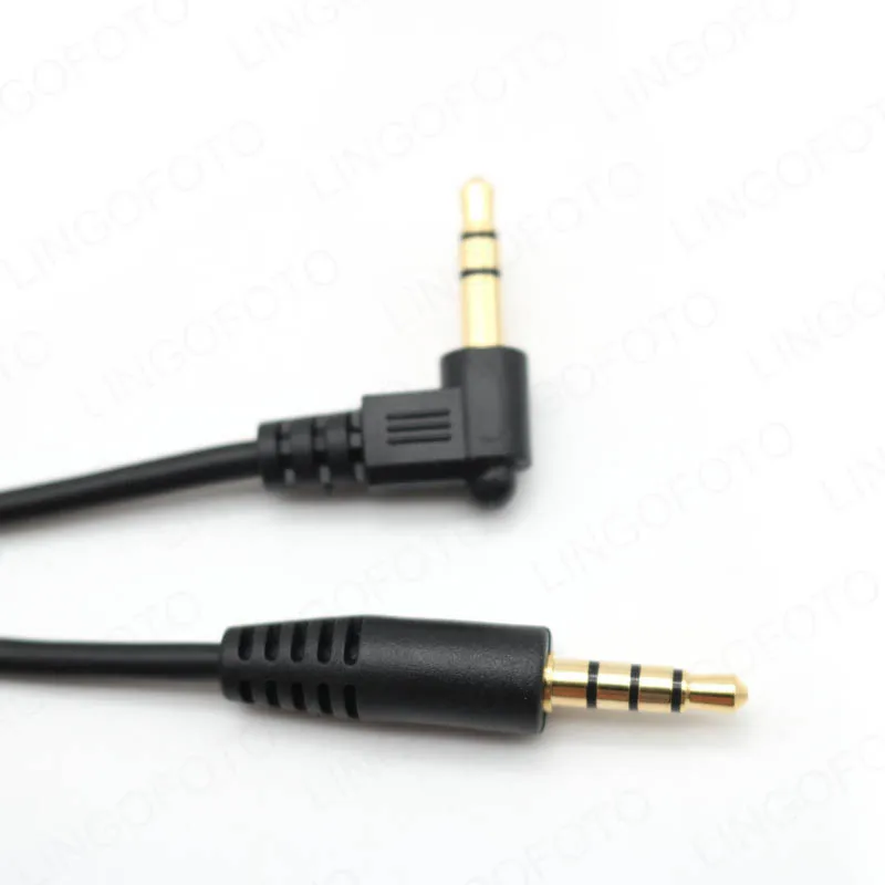 2M TRS to TRRS Audio Cable Male To Male Conventer Adapter Universal for Smartphone Microphone etc. NOT HIFI Cable