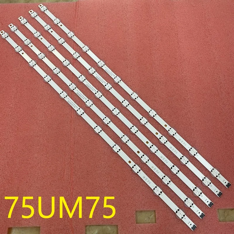 LED Backlight Strip For TV 75UK6200PLB 75UM7110PLB 75UN7070PUC 75UN7370AUH 75UN8570PUC 75UN8570AUD 75UN70706LD 75UM7580PVA