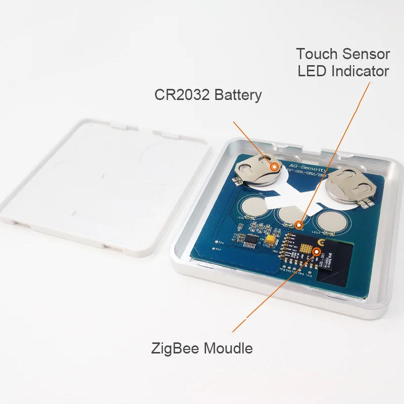 Tuya ZigBee Battery Switch, Scene Panel Switch One Button Automation Working with TuYa ZigBee Hub, One-click linkage