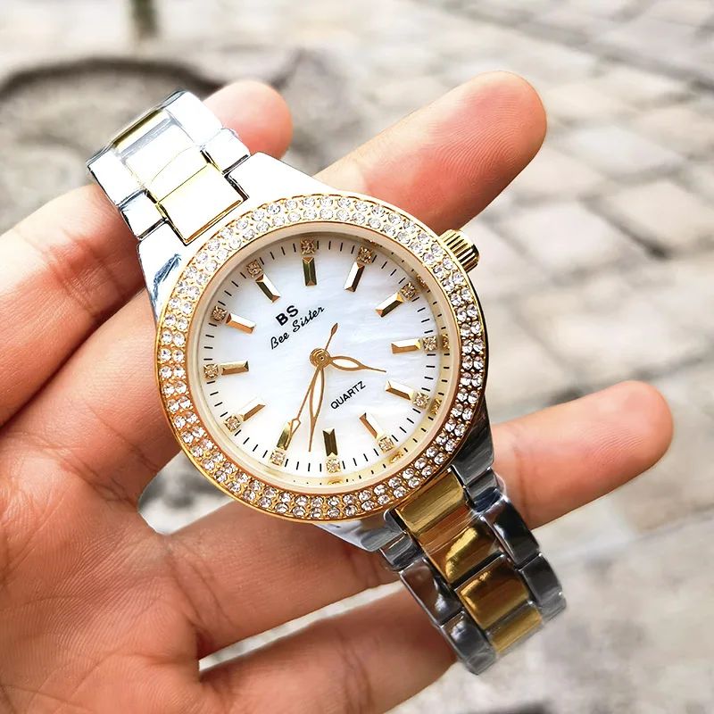 

Fashion Diamond Watches Woman Famous Brand Casual Female Gold Wrist Watch Rhinestone Ladies Quartz Watch Relogio Feminino