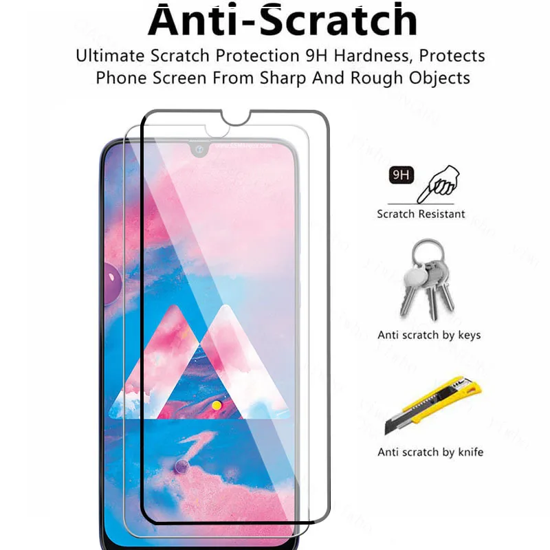 camera lens protective glass for samsung galaxy m31 screen tempered glass on samsunm glaxy m30 m 30 full cover proector glass