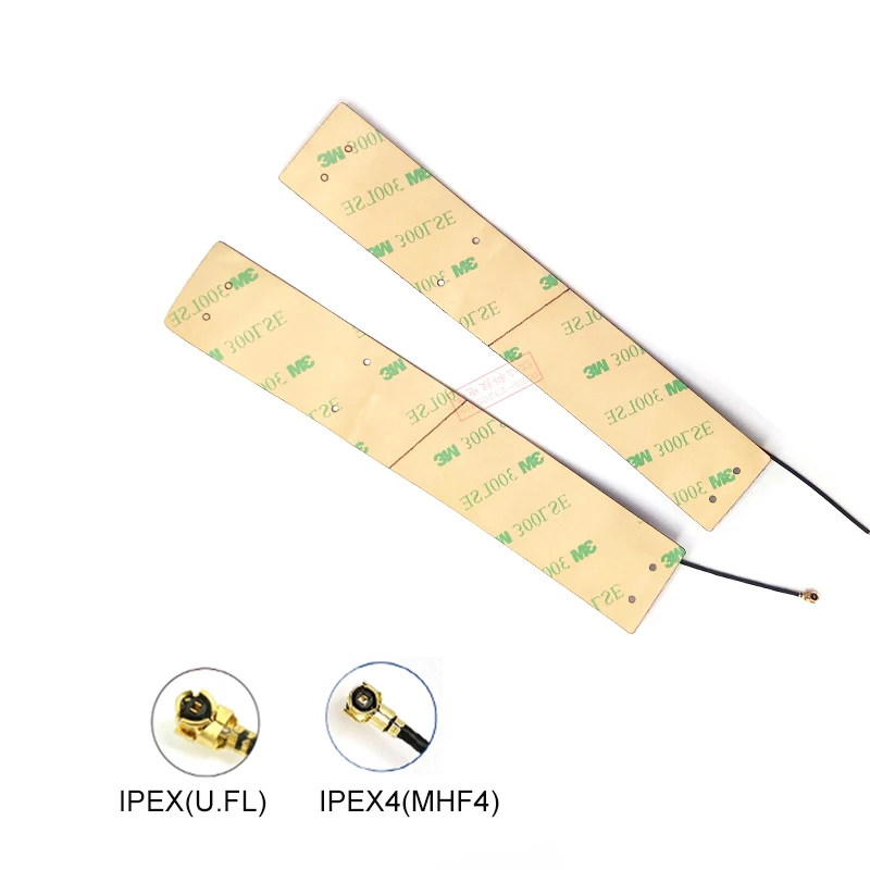 2pc GSM 2G 3G LTE 4G antenna FPC Flexible Full band internal high gain 10dbi IPEX U.FL IPEX4 MHF4 For SIM7600 EC25 EM06 EM20-G