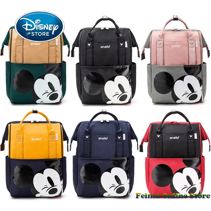 

Disney Diaper Bag Mickey Mouse Women Backpack Mummy Maternity Nursing Bag For Stroller Large Capacity Baby Nappy Organizer Bags