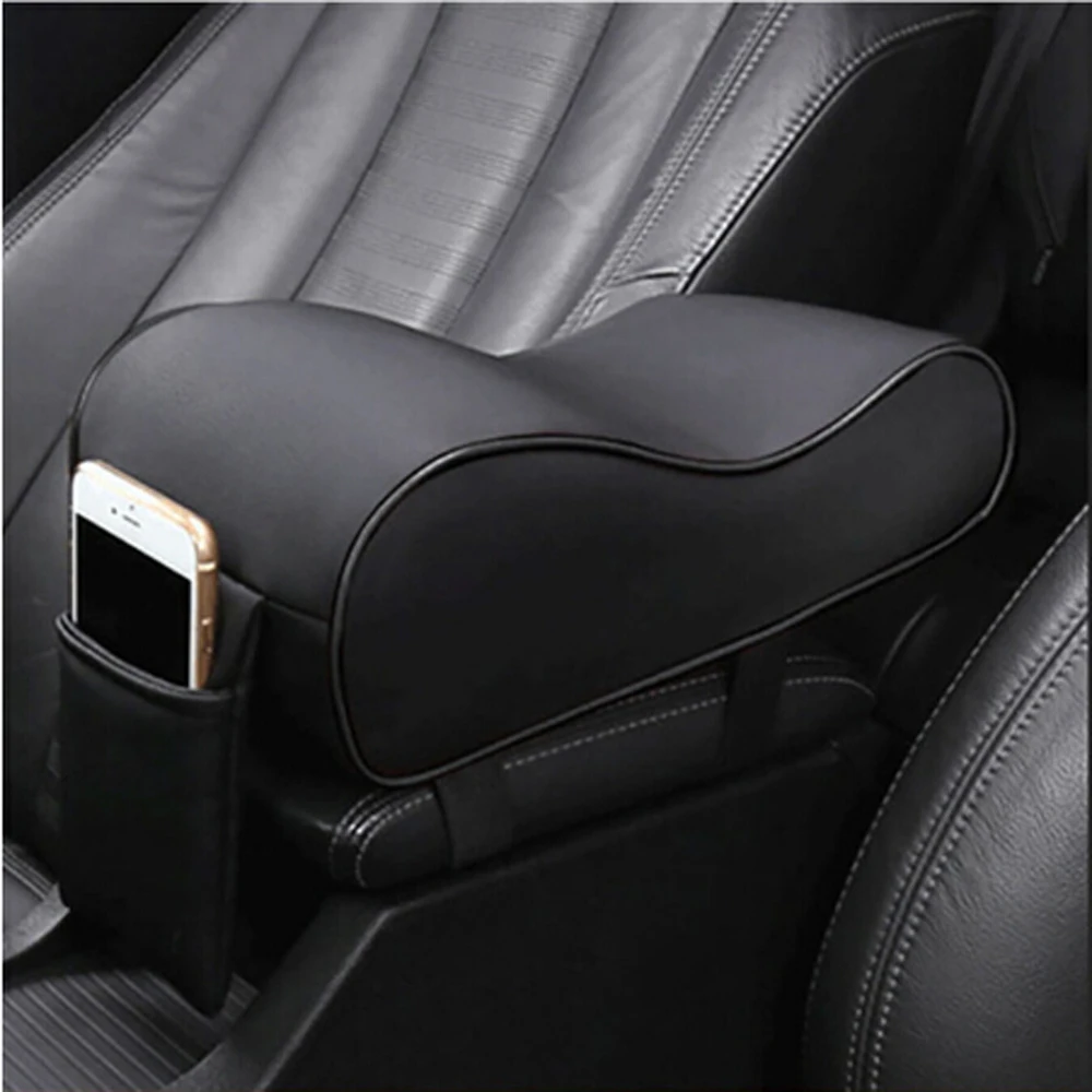 2019 new leather car armrest box cushion shape For SSANGYONG Chairman Rexton Kyron Rodius Actyon korando Tivolan