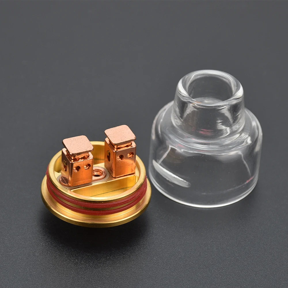Atomizador de tanque reconstruible vs Dead Rabbit SE rda, bobina única o Dual de 24mm pin bf, rosca 510