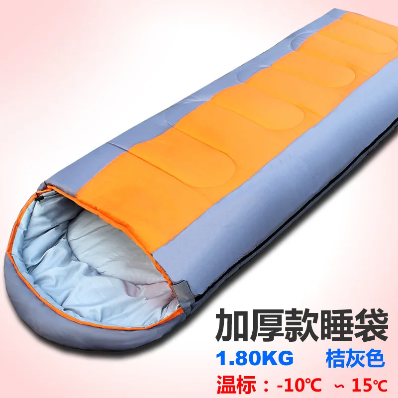 CS026 Spring Summer Autumn Adult Cotton Envelope Outdoor Camping Travel Car Hotel Office Lunch Break Indoor Tent Sleeping Bag