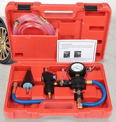 Automobile radiator vacuum pump coolant replacement tool filler antifreeze injector change kit