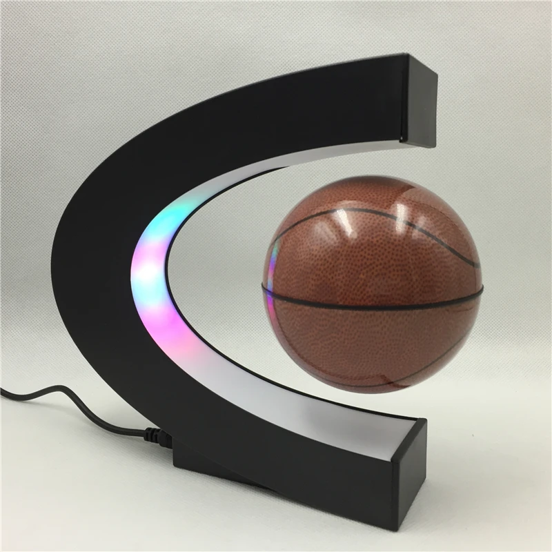 Floating Lamp Basketball Magnetic Levitation Globe Light soccer Lighting Office Home Decoration Terrestrial sport novedades