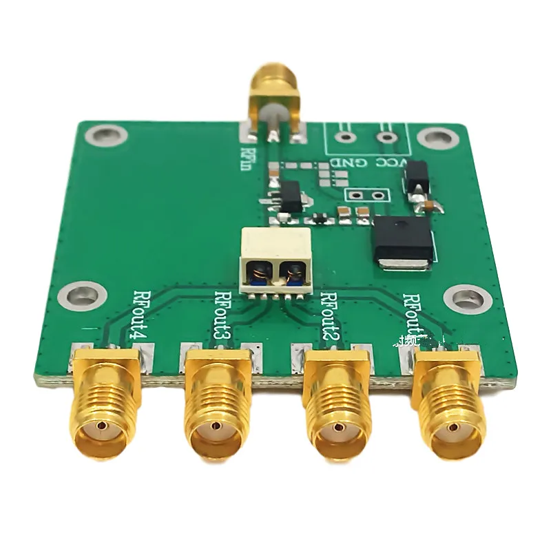 7-15v RF Low Noise Amplifier LNA One Point Four 10-1000MHz 16DB one Divided into four