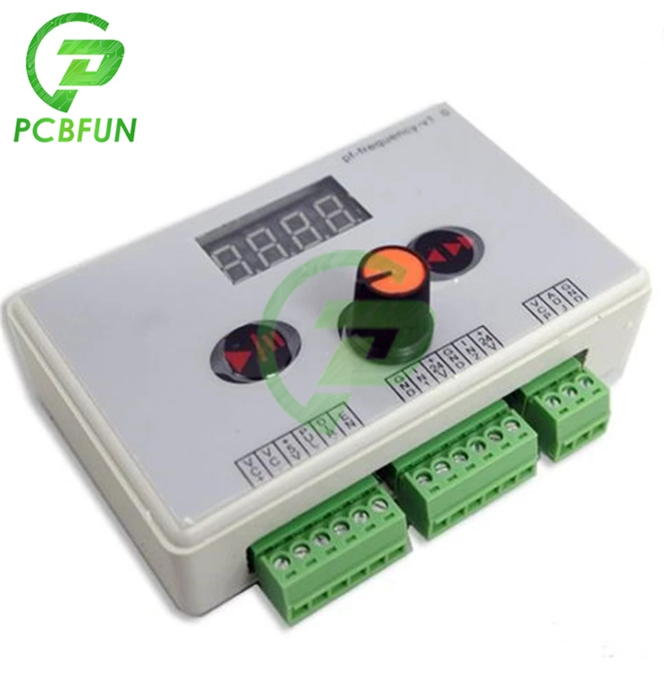 

DC 7.5V-24V Digital Reversible Stepper Motor Speed Controller 12V 24V Motor Speed Regulator Governor Pulse Signal Control 998Rpm