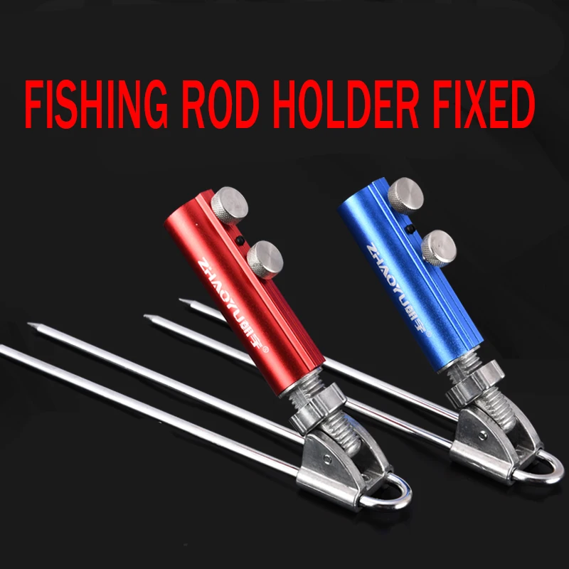 

Stainless Steel Fishing Rod Stand, Pole Holder, Plug Insert Ground, Portable Tools, Tackle Support, Telescopic Rack, Fishing Acc