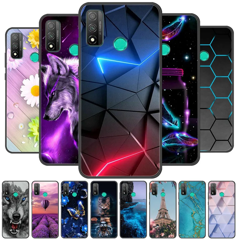 

For Huawei P smart 2020 Case Soft Silicon TPU Back Phone Cover for Huawei PSmart 2020 POT-LX1A 6.21" Bumper Protective Coque