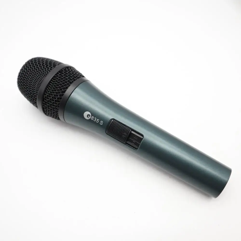 Best Quality Super-Cardioid Vocal Microphone E835S !! Professional e835 835 Karaoke Dynamic Handheld Wired Classic Mic Microfone