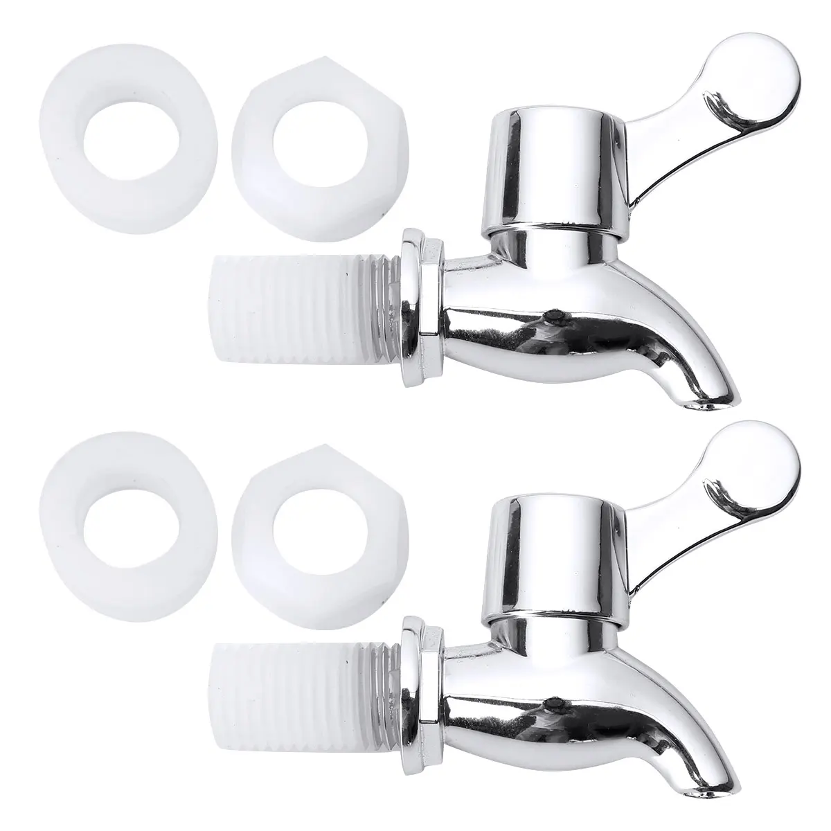 2pc Glass Wine Bottle Faucet Jar Wine Barrel Water Tank Faucet With Filter Wine Valve Water Dispenser Switch Tap Bibcocks Beer