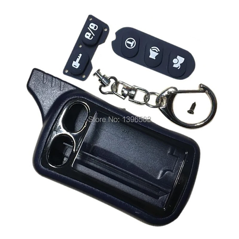 TZ 9010 Case Keychain Body Shell for Russian 2 Way Car Alarm Key House Tomahawk TZ-9010 TZ-9020 T-Z9030 TZ9010 TZ9030 TZ9020