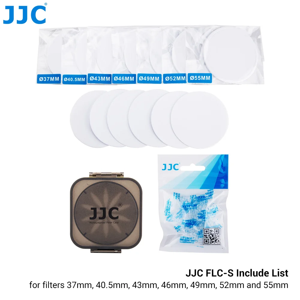 Jc Lens Filter Case Voor 82Mm 86Mm 95Mm 105Mm Vochtwerende Waterbestendig Uv Nd Cpl Filter Opslaghouder Zakje Box W Pakkingen