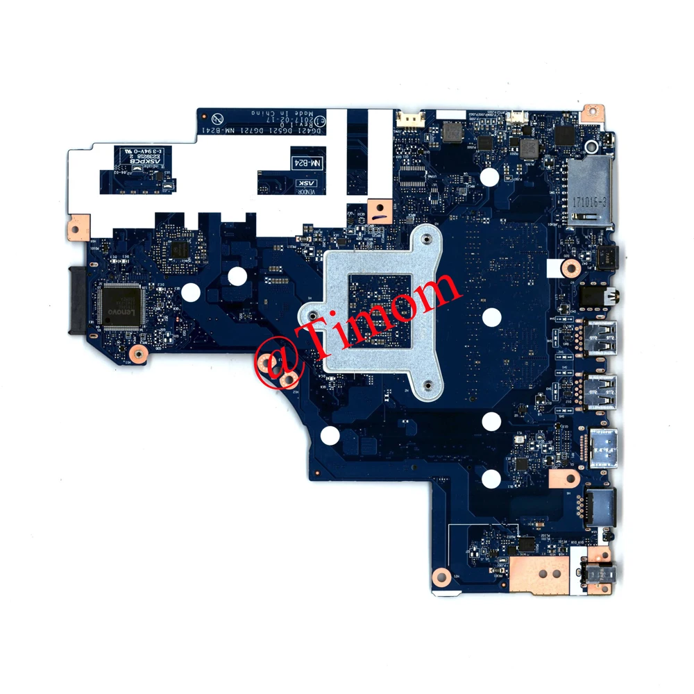 Imagem -03 - para Ideapad 32014ikb 80xk Laptop Motherboard Integrado 5b20n82296 5b20n82192 5b20n82306 5b20n82302 Nm-b241 I57200uh