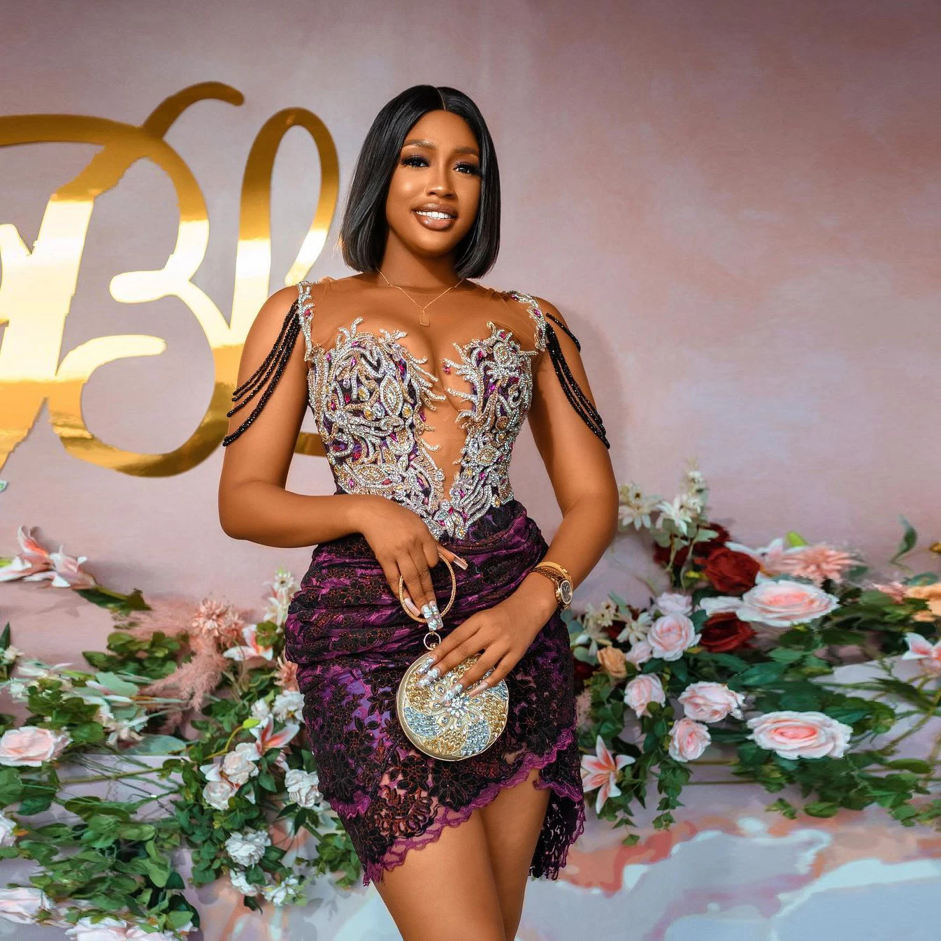 Aso ebi-女性のためのレースのアップリケ付きのセクシーなエレガントなショートカクテルドレス,ミニカクテルドレス,大きいサイズ,カスタムメイド