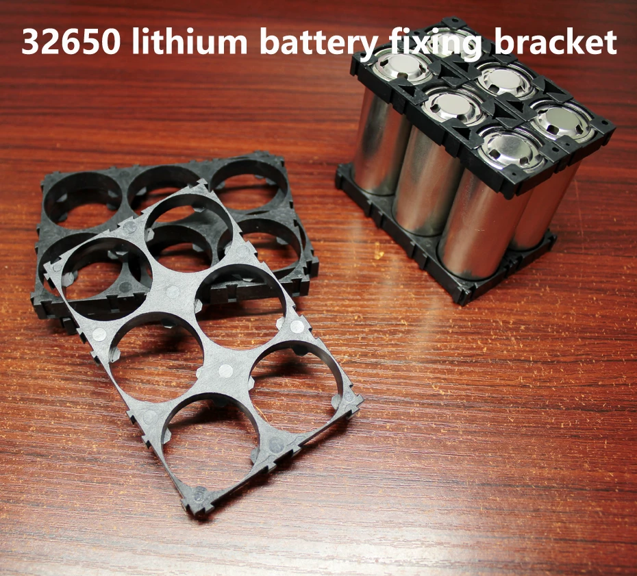 10 개/몫 리튬 배터리 범용 브래킷 32650 32700 32900 리튬 배터리 고정베이스 스냅 연결 어셈블리 브래킷 시트