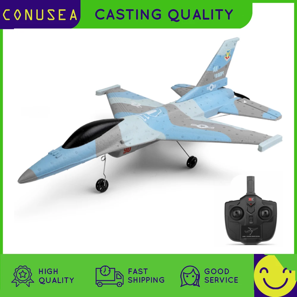 

2021 Wltoys A290 F16 Rc Plane 2.4G 3Ch Airplane Epp Foam Glider Remote Radio Controlled Aircraft 3D/6G System Drone Helicopter