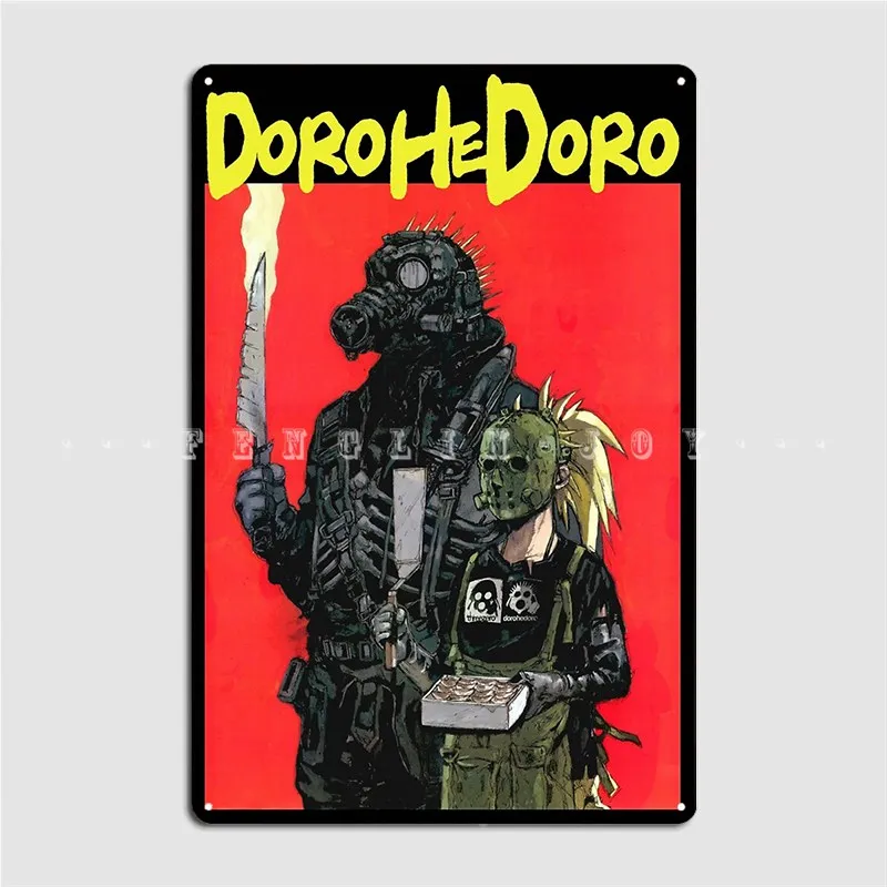 Dorohedoro Poster Metal Plaque Plaques Classic Club Home Home Tin Sign Poster