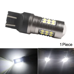 NHAUTP 1 pz Super Bright 7443 T20 W21/5W lampadina a LED per Lada Kalina Vesta Granta luci di marcia diurna DHO lampada DRL bianca 12V-24V