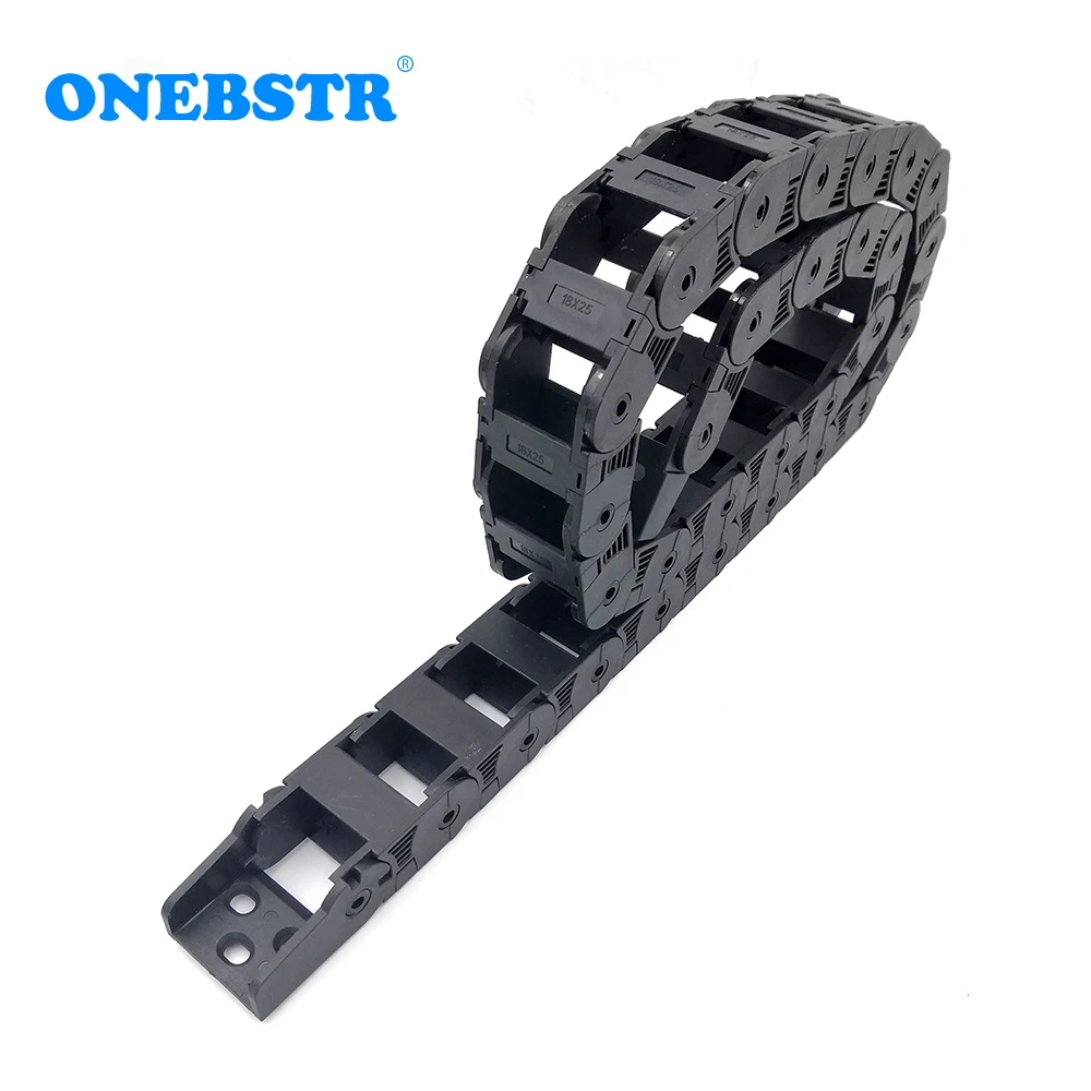 

1 Meter 18x25mm Transmission Cable Chain Wire Carrier Drag Towline Bridge Type For CNC Engraving Machine Tools Free Shipping