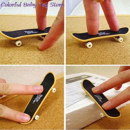 1 sztuk śliczne Mini Mini deskorolka podstrunnica Skate Finger Board zabawki prezent dla chłopców dzieci dzieci Party Favor