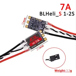 AGF XR-7A 7A Micro DSHOT600 BLHeli_S Brushless ESC 1-2S  for RC Quadcopter FPV Racing