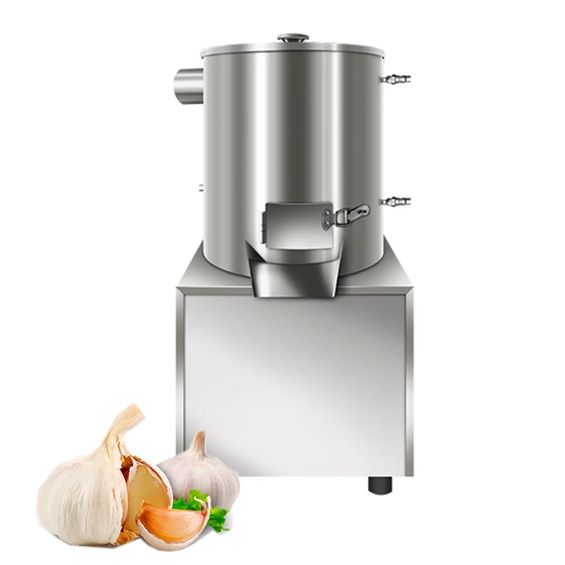 กระเทียม Peeling เครื่องเชิงพาณิชย์ไฟฟ้ากระเทียม Peeler เครื่องสแตนเลสสตีลกระเทียมผิวถอดอุปกรณ์