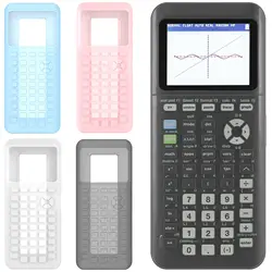 Transparent Soft Silicone Calculator Case Replacement Parts For Texas Instruments TI-84 Plus CE Graphing Calculator Accessories