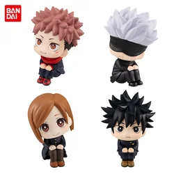 10cm Anime Jujutsu Kaisen Figure Itadori Yuji Gojo Satori Fushiguro Megumi Kugisaki Kawaii Toy Car Decoration PVC Model Gift