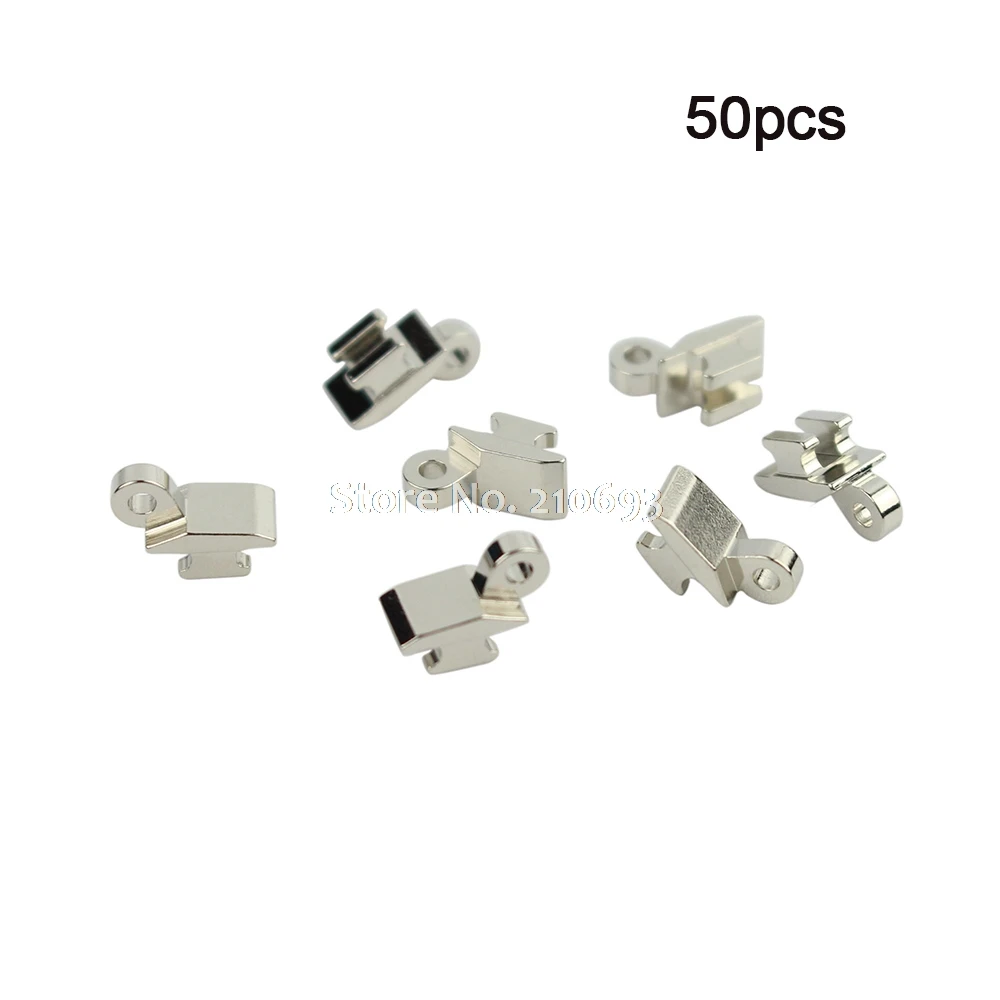 50pcs single hinge teeth plastic frame wide broken front hinge replacement acetate glasses hinge temple repair part 9015