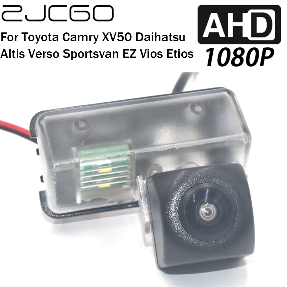 

ZJCGO Car Rear View Reverse Backup Parking AHD 1080P Camera for Toyota Camry XV50 Daihatsu Altis Verso Sportsvan EZ Vios Etios