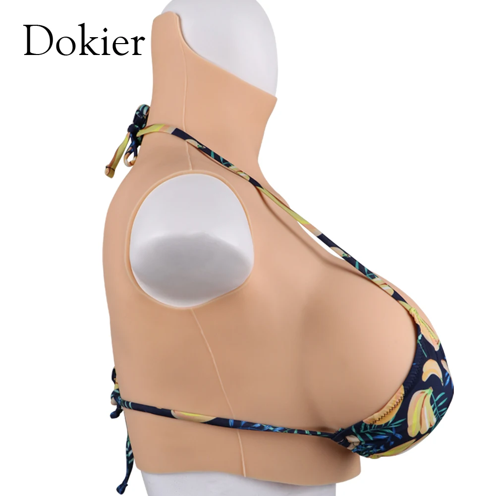 Crossdressing Fake Boobs Artificial Silicone Breast Forms Prosthesis Tits For Shemale Trandsgender Drag Queen Cosplay BCDEG Cup