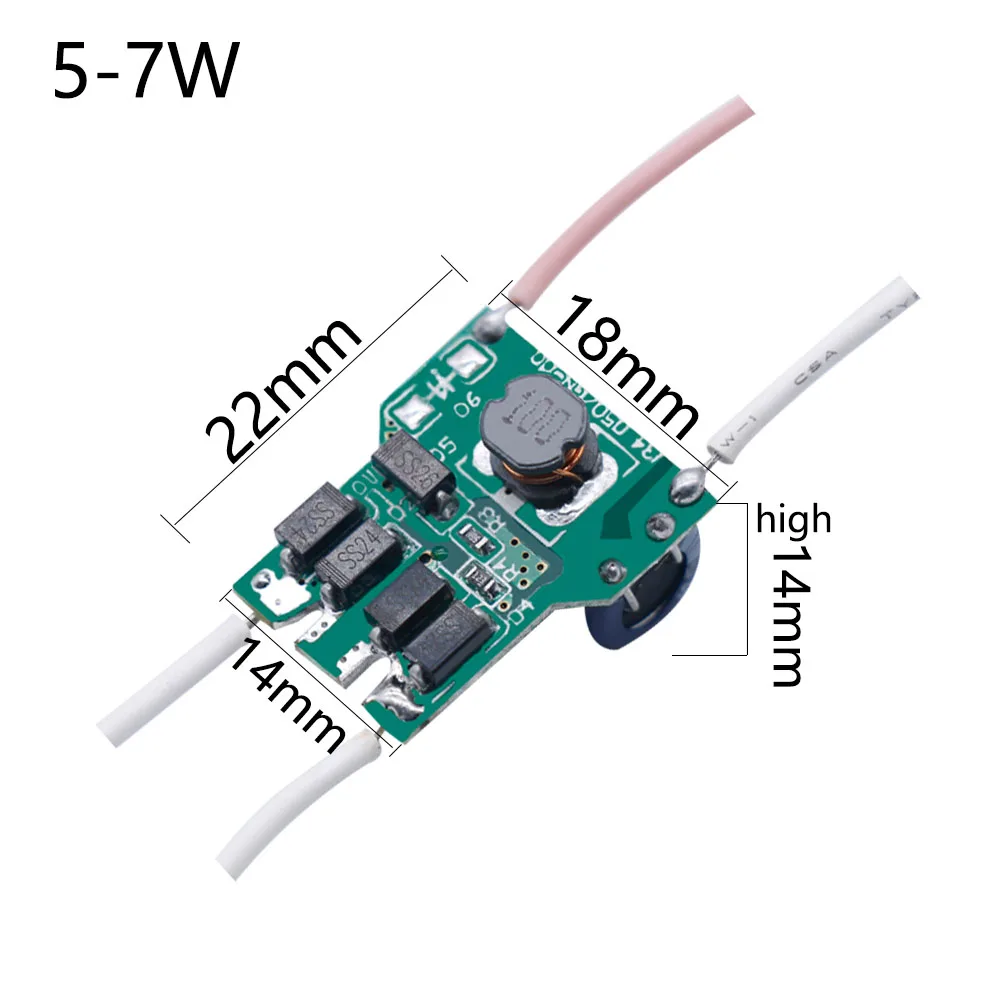 MR16 DC12V 1W 2W 3W 4W 5W 6W 7W LEDDriver Lighting Transformer For LED Power Supply Adapter 300mA Current for LED Spotlight Bulb