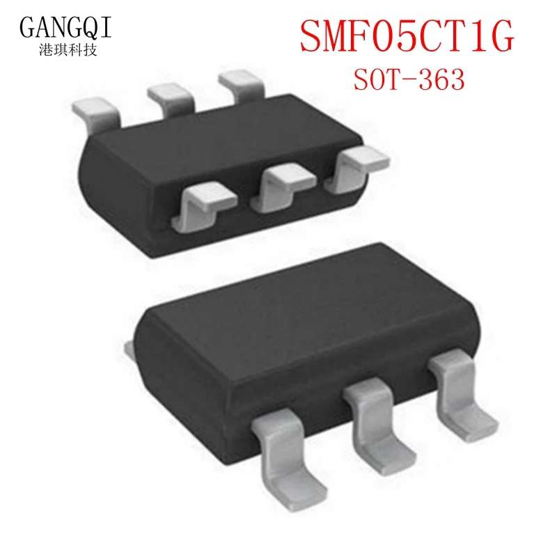 50Pcs/Lot SMF05CT1G SMF05CT SMF05C SOT-363 SOT SMD 5C SMF05C.TCT ESD Electrostatic Protection TVS Tube New Chipset