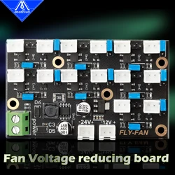 Mellow 3D Printer Dc Fly Fan Voltage Drop Board For 24v To 12v Or 5v, 12v To 5v For Branded Fan Noctua Sunon