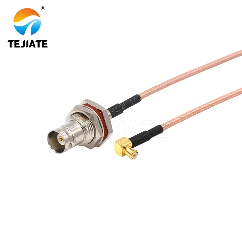 1 pz cavo adattatore TEJIATE BNC a MCX tipo BNCK converti MCXJW 8-90CM 1M 1.5M 2M lunghezza connettore RG316 filo