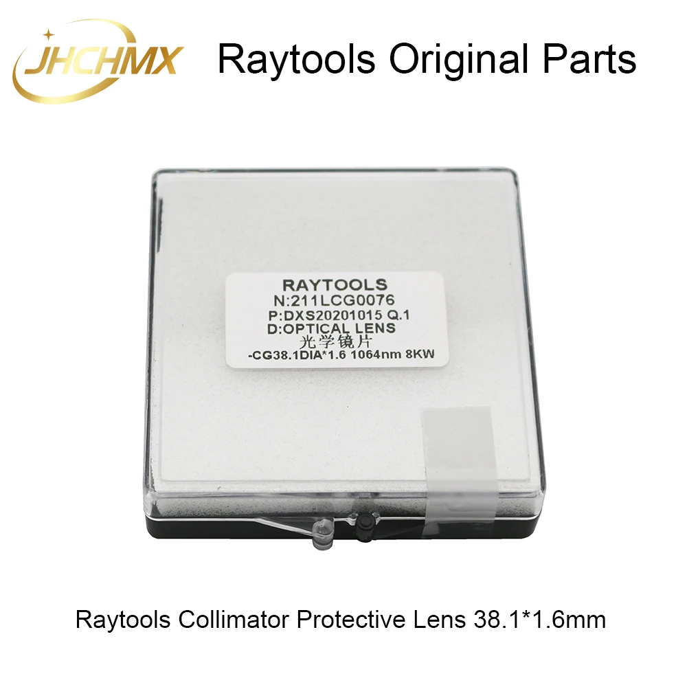 JHCHMX Raytools-lente óptica Original para ventanas protectoras, CG27.9Dia * 4,1 37*7 0-12KW, Láser de cerámica para cabezal láser de fibra