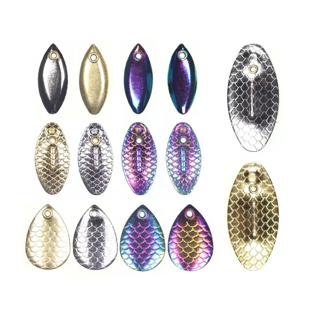 Vamvfly 송어 Panfish 플라이 낚시용 마이크로 플라이 낚시 스푼, 새로운 10 개