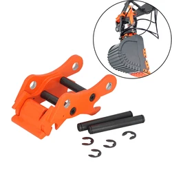 Excavator Quick-Connect Bucket Changer For 1/14 RC Hydraulic Excavator Upgrade JD-106 360L Parts