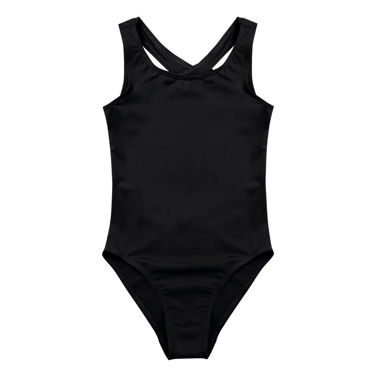 Kids Praktijk Dancewear Bloemen Kant Terug Stretchy Sport Bodysuit Meisjes Ballet Gymnastiek Turnpakje Concurrentie Dans Kostuum