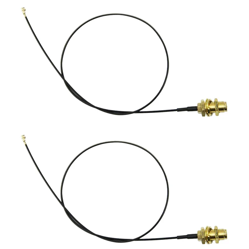 6dBi Dual Band M.2 IPEX MHF4 U.fl Cable to RP-SMA Wifi Antenna Set for Intel AC 9260 9560 8265 8260 7265 7260 NGFF M.2 Card